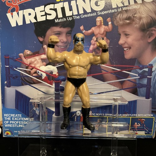 Warlord LJN WWF Wrestling Superstars WWE Super Cle...