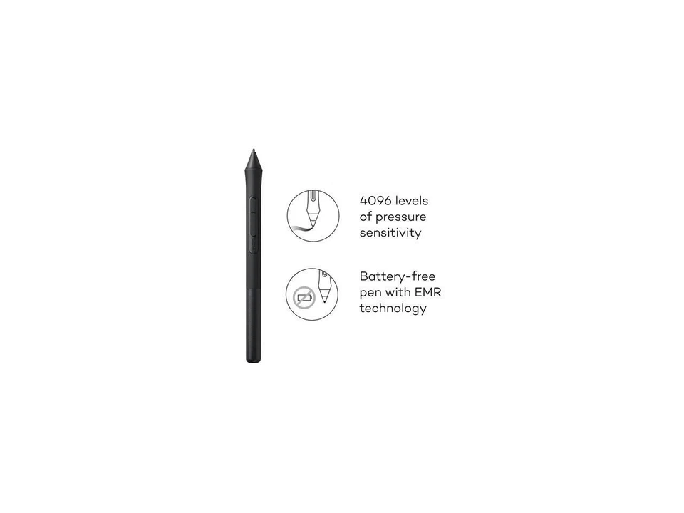 Wacom Intuos Medium Bluetooth Graphics Drawing Tablet, Portable for Teachers, - Image 2 of 4