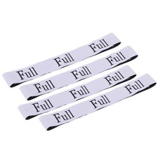 Bed Sheet Organizer Bands, 4 Pieces, White (FULL)