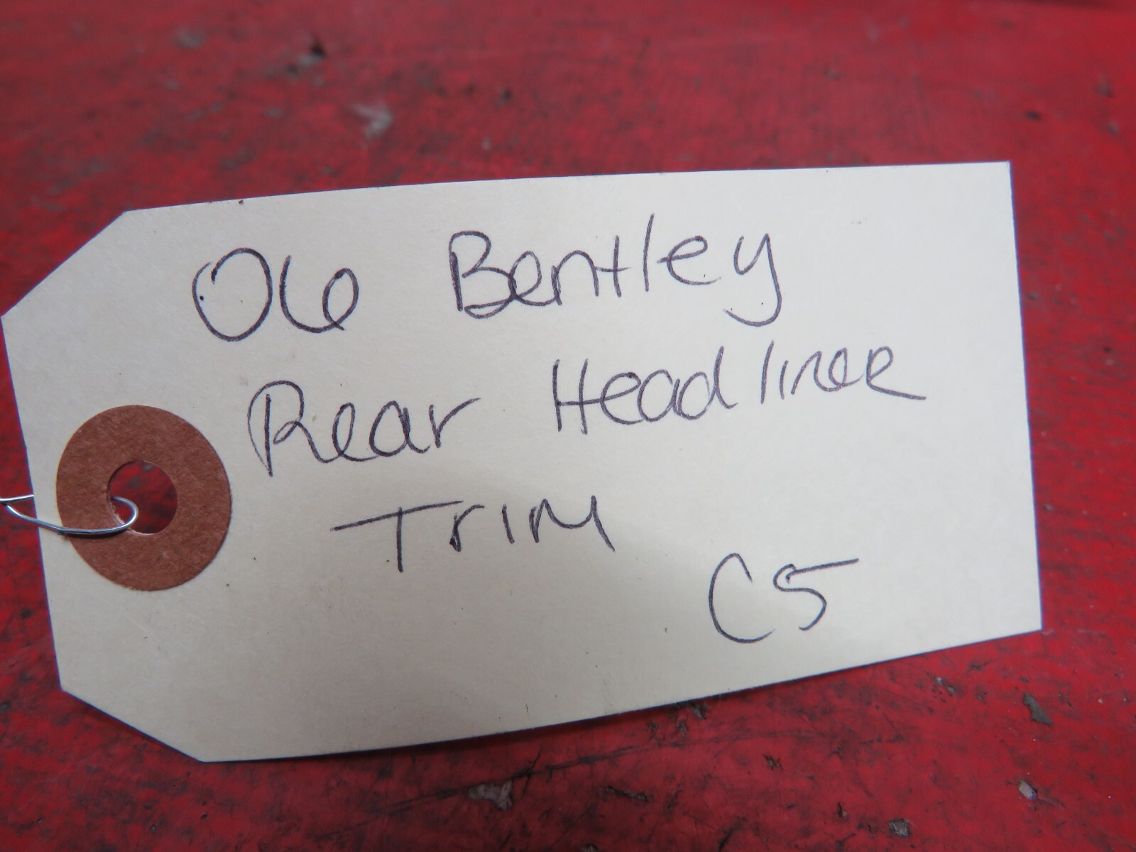 2006 BENTLEY FLYING SPUR REAR ROOF HEADLINER TRIM PANEL