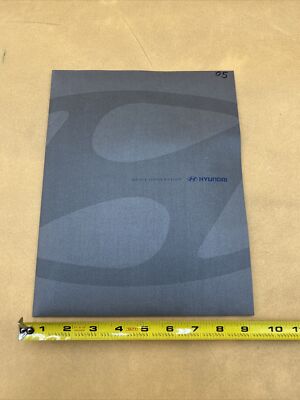 2005 HYUNDAI PRESS KIT MEDIA INFORMATION - ORIGINAL WITH STORAGE FOLDER