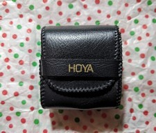 Set of 3 HOYA Camera Lens Filters 52 mm  1 2 4 Japan Black Case Vintage