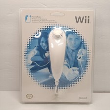 Official Nintendo Wii OEM Nunchuck Controller, NEW Factory Sealed