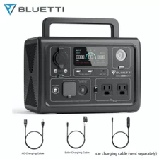 BLUETTI EB3A 268Wh 600W Portable Power Station LiFePO4 Solar Generator Camping