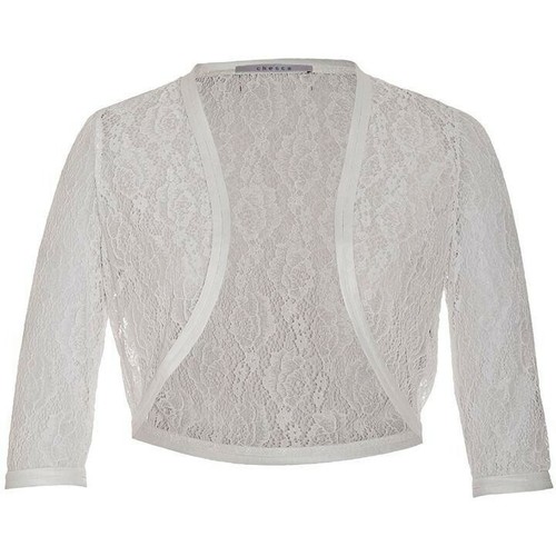 Chesca Ivory Lace Bolero Size 22 