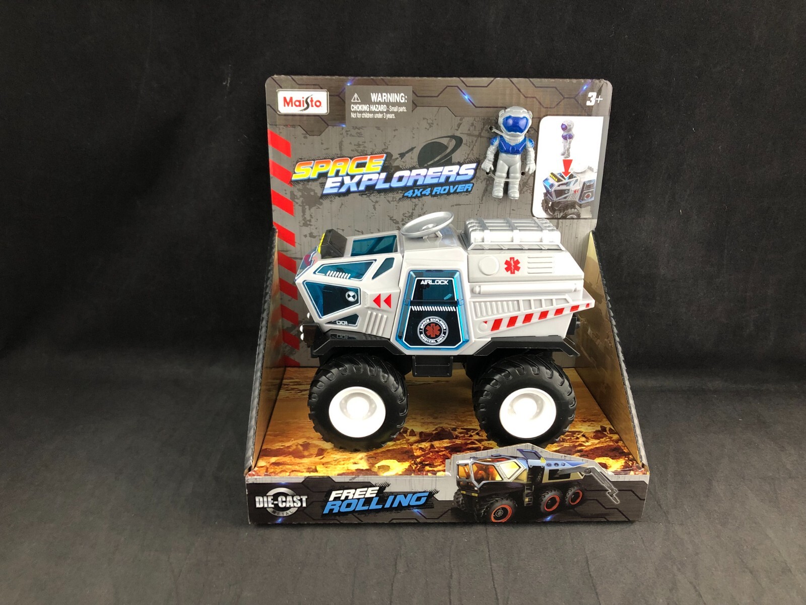 Maisto Space Explorers 4x4 Rover - Free Rolling with Figure 21251 | eBay
