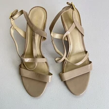 Calvin Klein Wedge Heel Thea Strappy patent  size 10￼