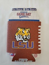 Game Day Outfitters Football Can Coolie W/LSU Logo On Front & Back, BRAND NEW!