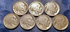 Buffalo Nickel Date Run Set  (1913-1919, all P-Mint)