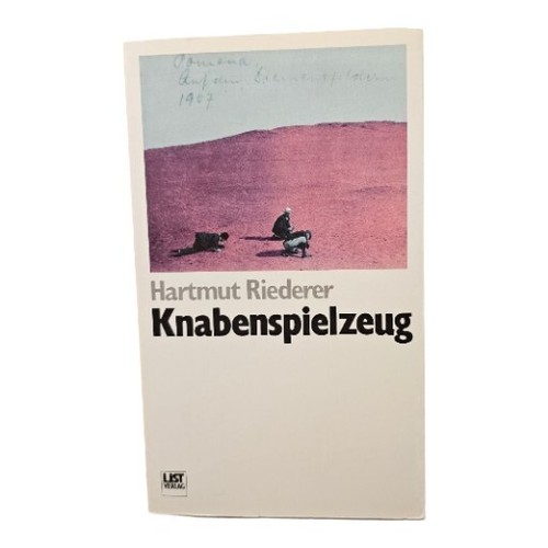 Knabenspielzeug. Riederer, Hartmut 3471785337 | eBay