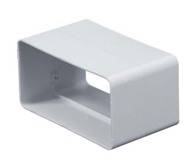 Rechteck Kanalverbinder 55 mm / 110 mm starr Kanal Rohrkupplung KP55-21