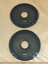 2024 NEW MODELS 1 PAIR OF KICKER 6.5 SPEAKER GRILL COVERS FOR CSC  & CSS MODELS