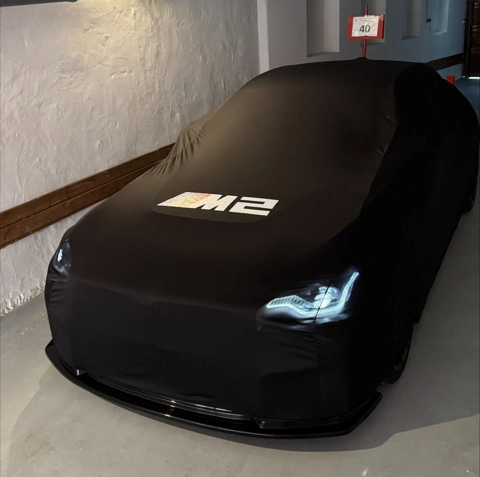 ➥ Cubierta interior de coche BMW M240i xDrive cupé, a medida para todas las series M2 + bolsa Foto 2 de 4