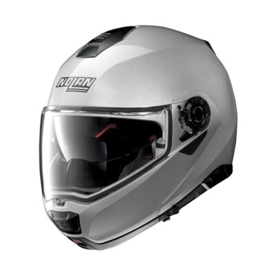 Helm Modular Öffnend nolan N100.5 Doppel Visier Special 11 Grau Poliert