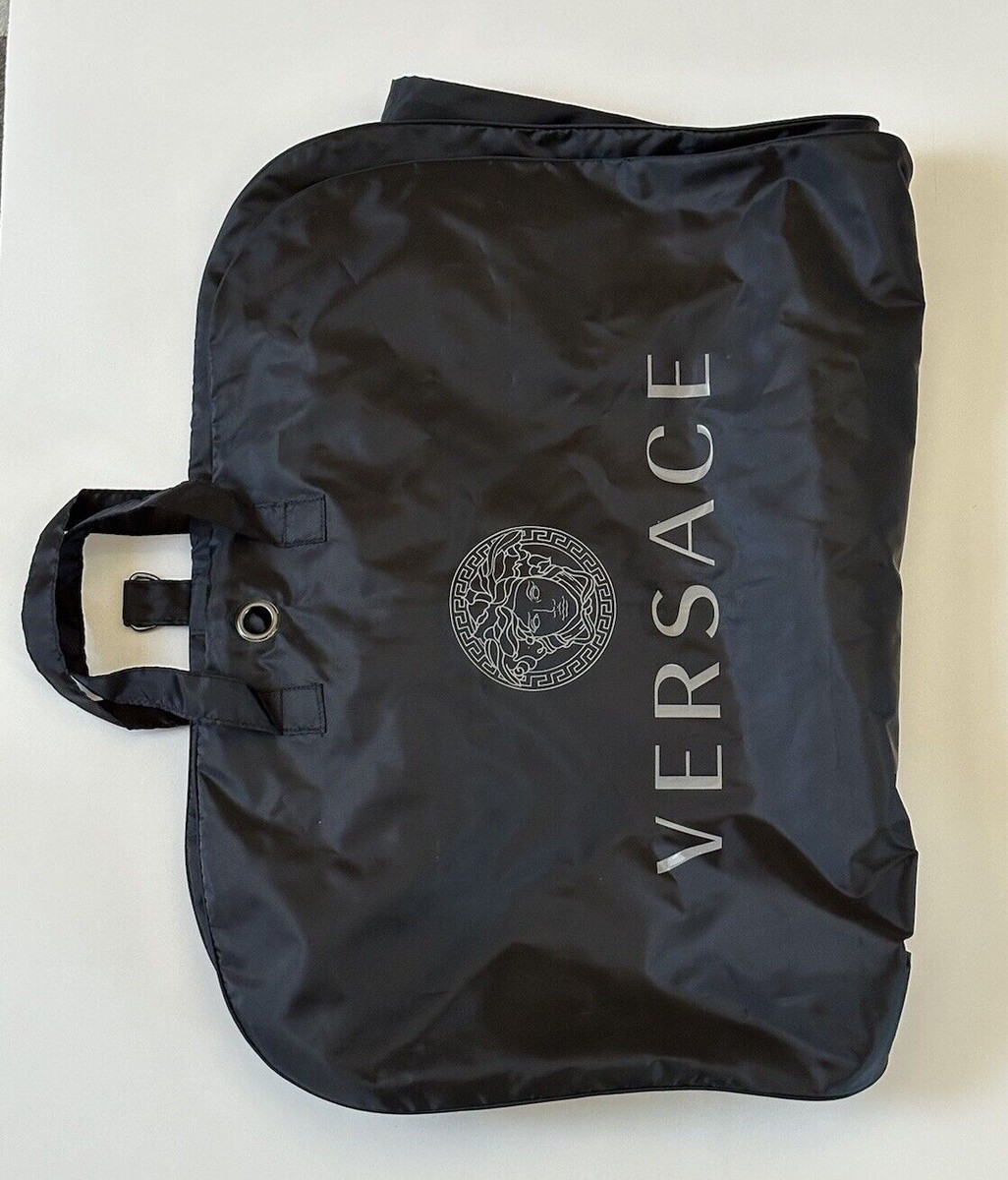 Brand New Versace Suit/Jacket/Vest Foldable Garment Bag Black 66”L