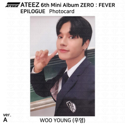 ATEEZ 8th Mini Album Zero Fever Epilogue Official Photocard Ver. A