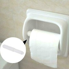 . White Plastic Paper Roll Holder Insert Fit Most Domestic Roll Holders GOOD