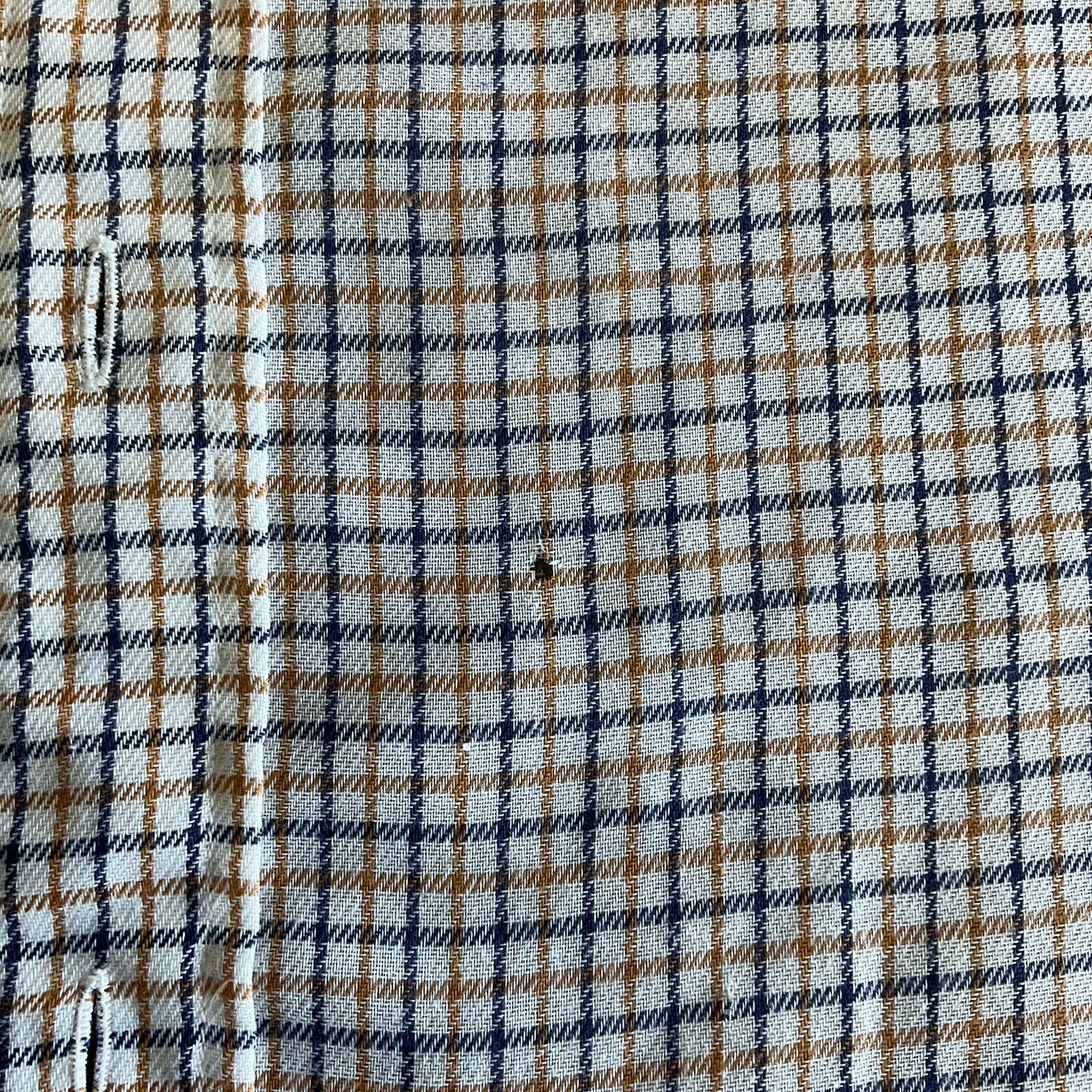 VTG LL Bean Cursive Script Tag Button Up Work Shi… - image 6