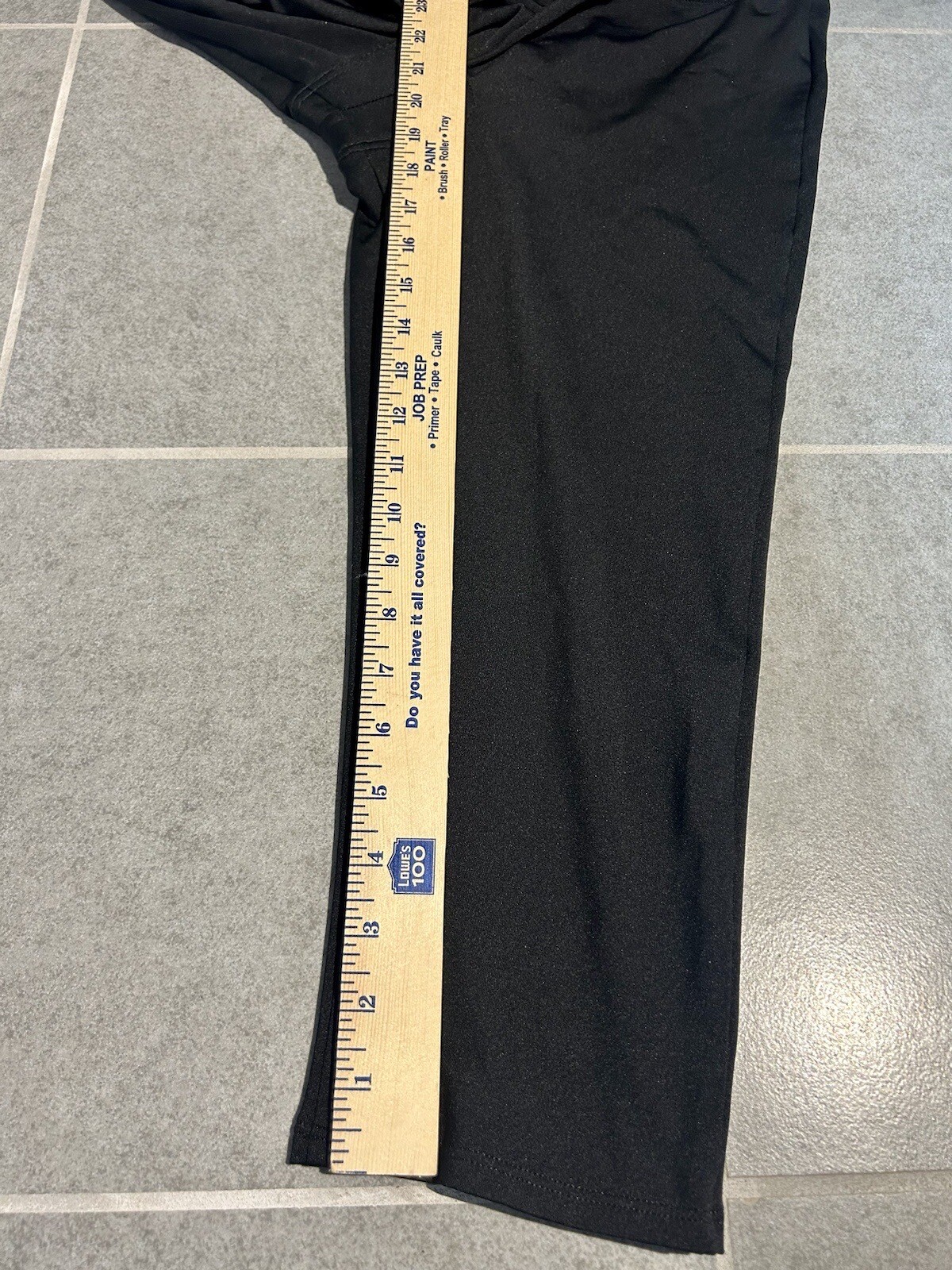 Performance Padded Bike Capris Black Women's Size XL Cycling Activewear Athletic