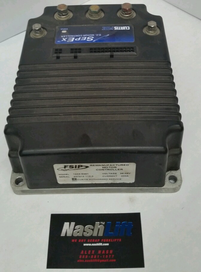 Curtis Rebuilt Controller 1244-5461 we will repair and return your
