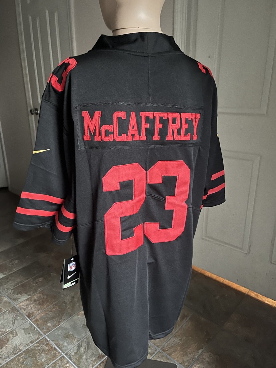サンフランシスコ・49ers McCaffrey ユニフォーム XL Men's Nike Christian McCaffrey Scarlet San Francisco 49ers