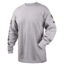 Revco Black Stallion Gray 7oz FR Knit Welding Shirt (2XL) (TF2510-GY)
