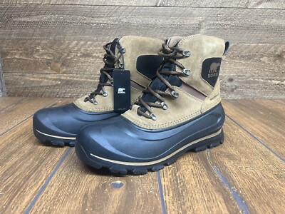Sorel Men's Buxton™ Lace Waterproof Insulated Boots, Delta/Black