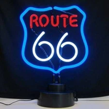 ROUTE 66 NEON SCULPTURE  4RT66X by Neonetics