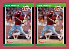 1989 DONRUSS THE ROOKIES U PICK PLAYER SINGLE & 2 CARD LOTS GRIFFEY DEION LOW $