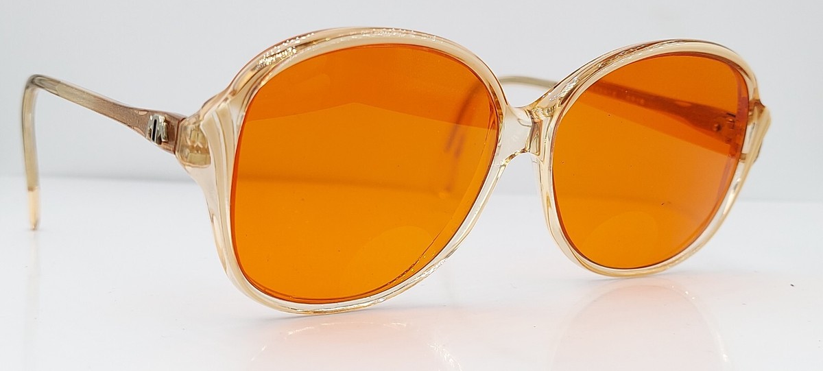 Vintage Maurice St Michel 0918 Beige Oval Sunglasses France FRAMES