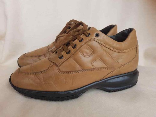 HOGAN INTERACTIVE Sneaker donna marrone suede | Quellogiusto Shop online