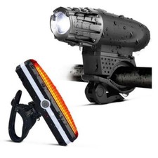 Rechargeable LED Bike Bicycle Light USB Waterproof Cycle Front rear Headlight