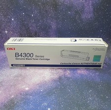 Genuine OKI B4300 Series Black Toner Cartridge 42102901 Authentic SEALED