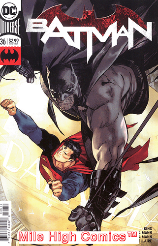 BATMAN (2016 Series) (DC REBIRTH) #36 Very Good Comics Book