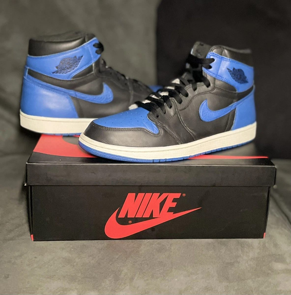 Men’s Size 11.5 - Nike Air Jordan 1 Retro High OG ‘Royal’ (2017) | Pre-owned