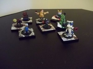 8 MINIATURE FIGURE LOT - 2003 WIZKIDS CREEPY FREAKS FIGURINES LUCAS,FROSTY,NATE | eBay