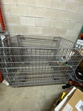Large Commercial Grade Rolling Cart Heavy Duty Utility Wheeled Storage shopping