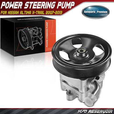 Power Steering Pump with Pullley for Nissan Altima 2007-2013 X-Trail 2.5L 3.5L