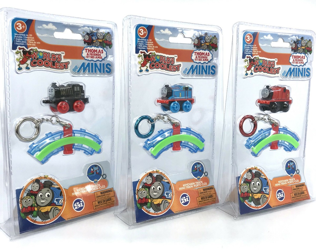 Keychain Thomas Train Engine and Track NEW Worlds Coolest Mini