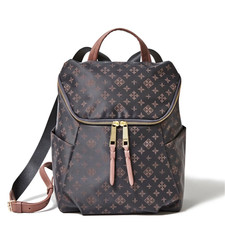 Russet Tokyo Nylon Backpack Brownish-grey/smoke Pink