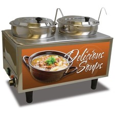 Winco 51072S Soup Station, 120v
