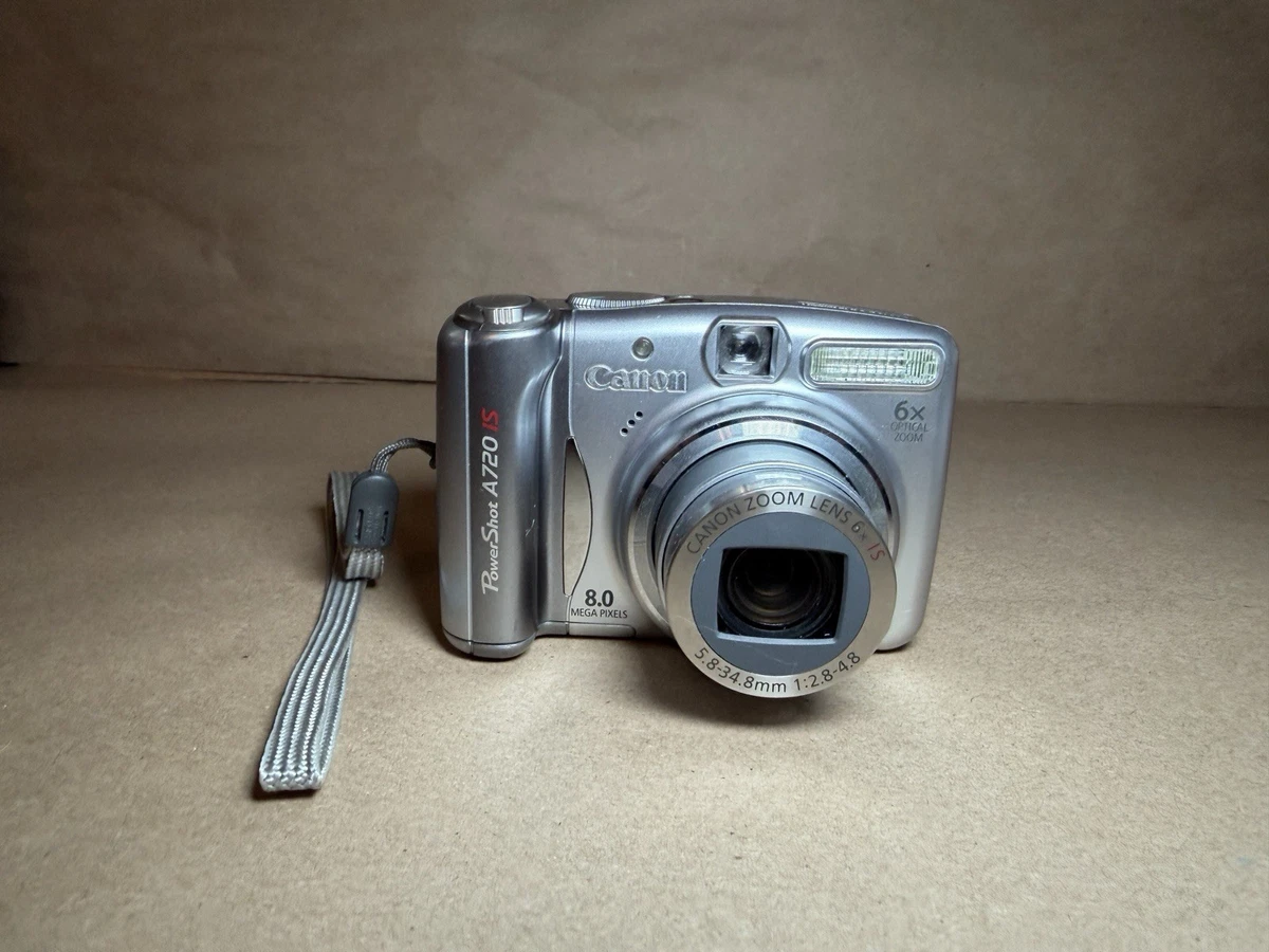 Canon PowerShot A720 IS Digital Cameras 8-9.9 MP Maximum