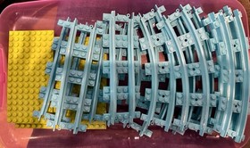 LEGO Amusement Park Roller Coaster 41130 Friends Complete Set Minifigures