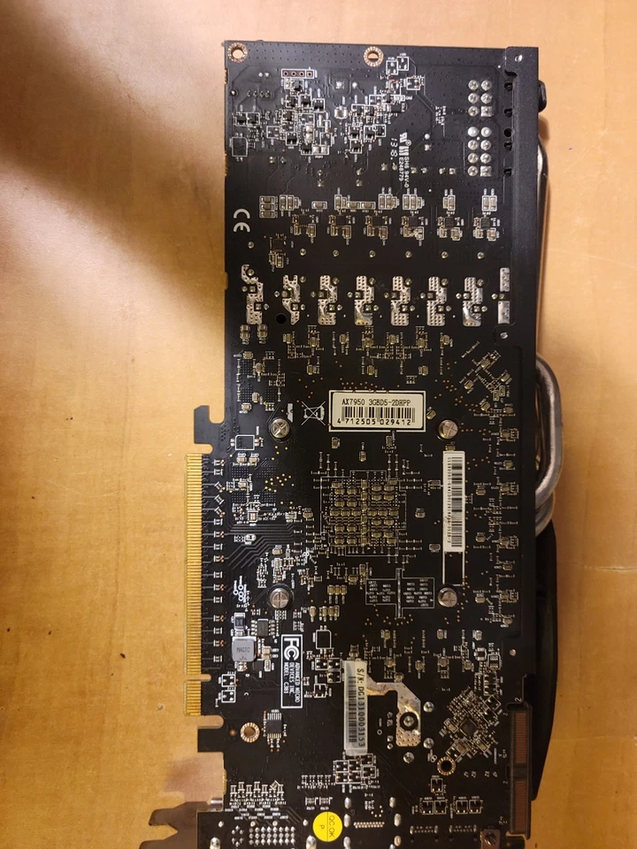 PowerColor Radeon HD 7950 3GB GDDR5 PCI Express 3.0 x16 AX7950 3GBD5-2DHPP - Image 2 of 4