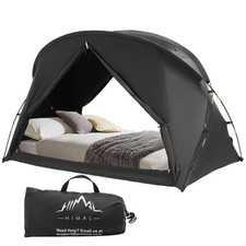 Bed Tent Canopy Twin, Blackout Portable Sleep Tent Easy Setup, Breathable Mes...