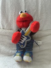 Sesame Street 9" Rock And Roll Elmo Plush 1999
