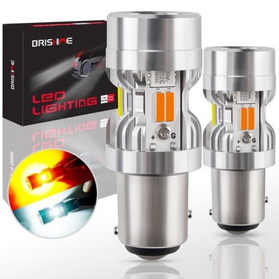 CANBUS 1157 Switchback LED Bulbs with Built in Resistor Anti Hyper Flash 2057...