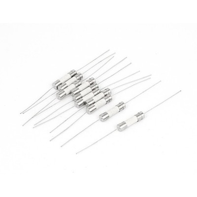 Electrical Truck Axial Leaded Ceramic Tube Fuses 5 x 20mm 250V 16A 10pcs *vy