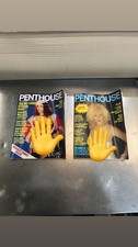 2 Vintage 1980s Penthouse Magazines Christmas Edition & Vol19 No10  