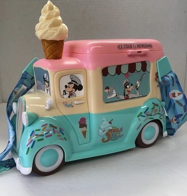 2025 Disney Parks Mickey Mouse Ice Cream Truck Sunday Bucket With Spoon NEW